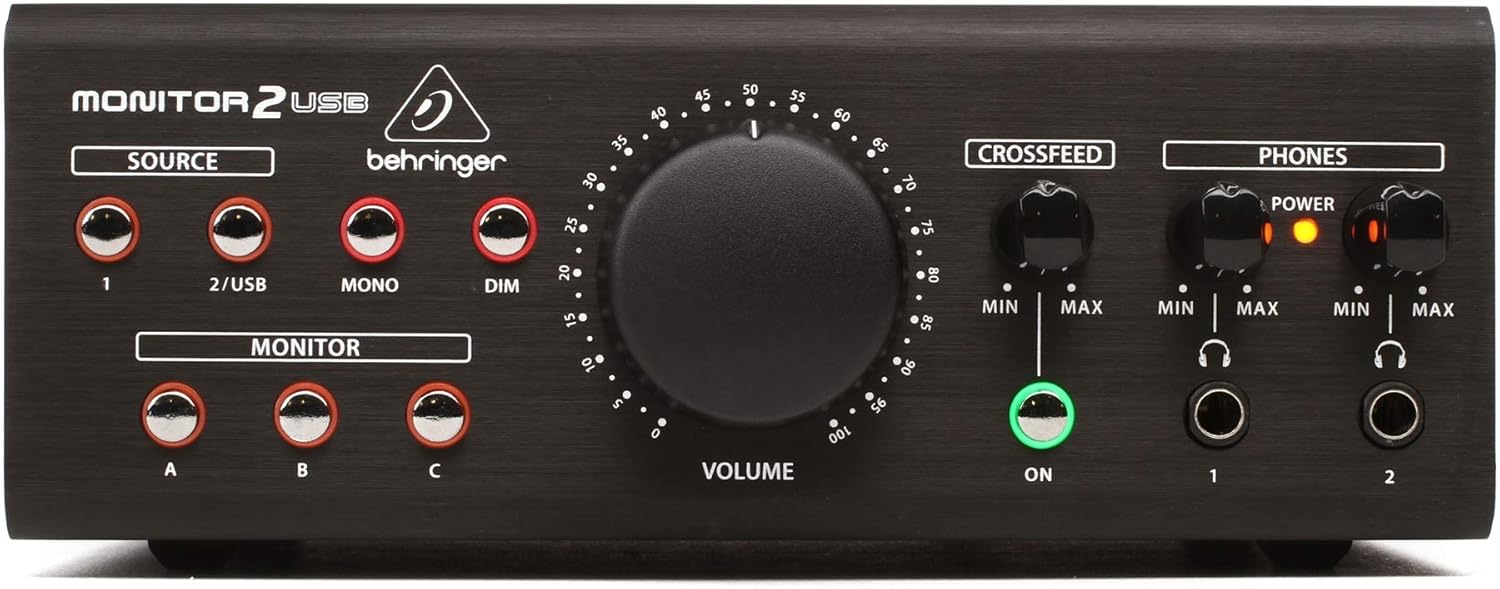 Usb Audio Interface Monitor Controller Behringer MONITOR2USB